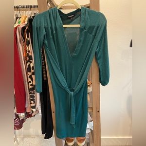 Express green dress
